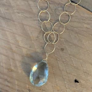 Green Amethyst necklace